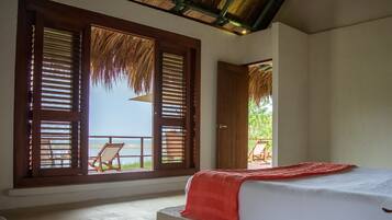 Cabaña Deluxe, Terraza, vista al río | Vista desde la habitación