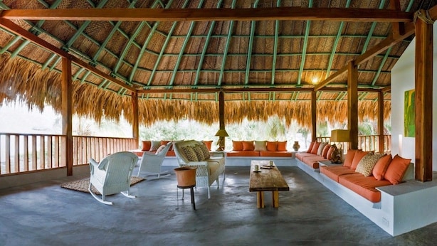 Terrace/patio - Villa Playa Los Naranjos (Santa Marta)