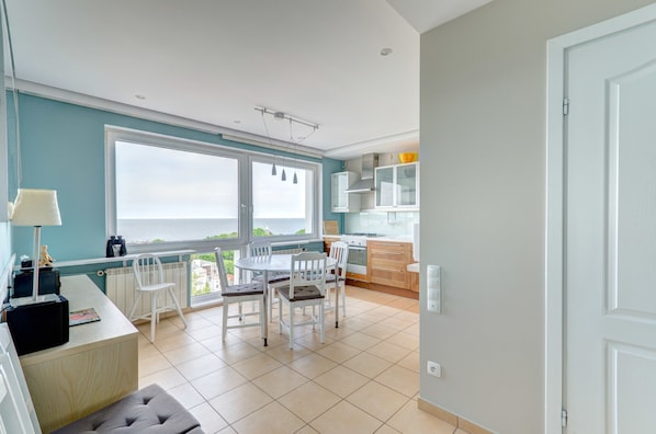 Living area - Dom & House - Level Eleven Apartment Sea View (Sopot)