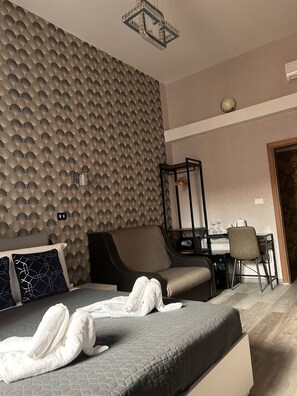 Chambre Confort Double ou avec lits jumeaux | Draps italiens Frette, literie de qualité supérieure