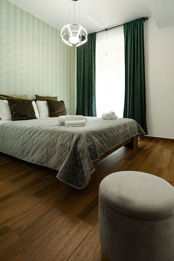 Leilighet – superior | Italienske Frette-laken, sengetøy av topp kvalitet og dundyner