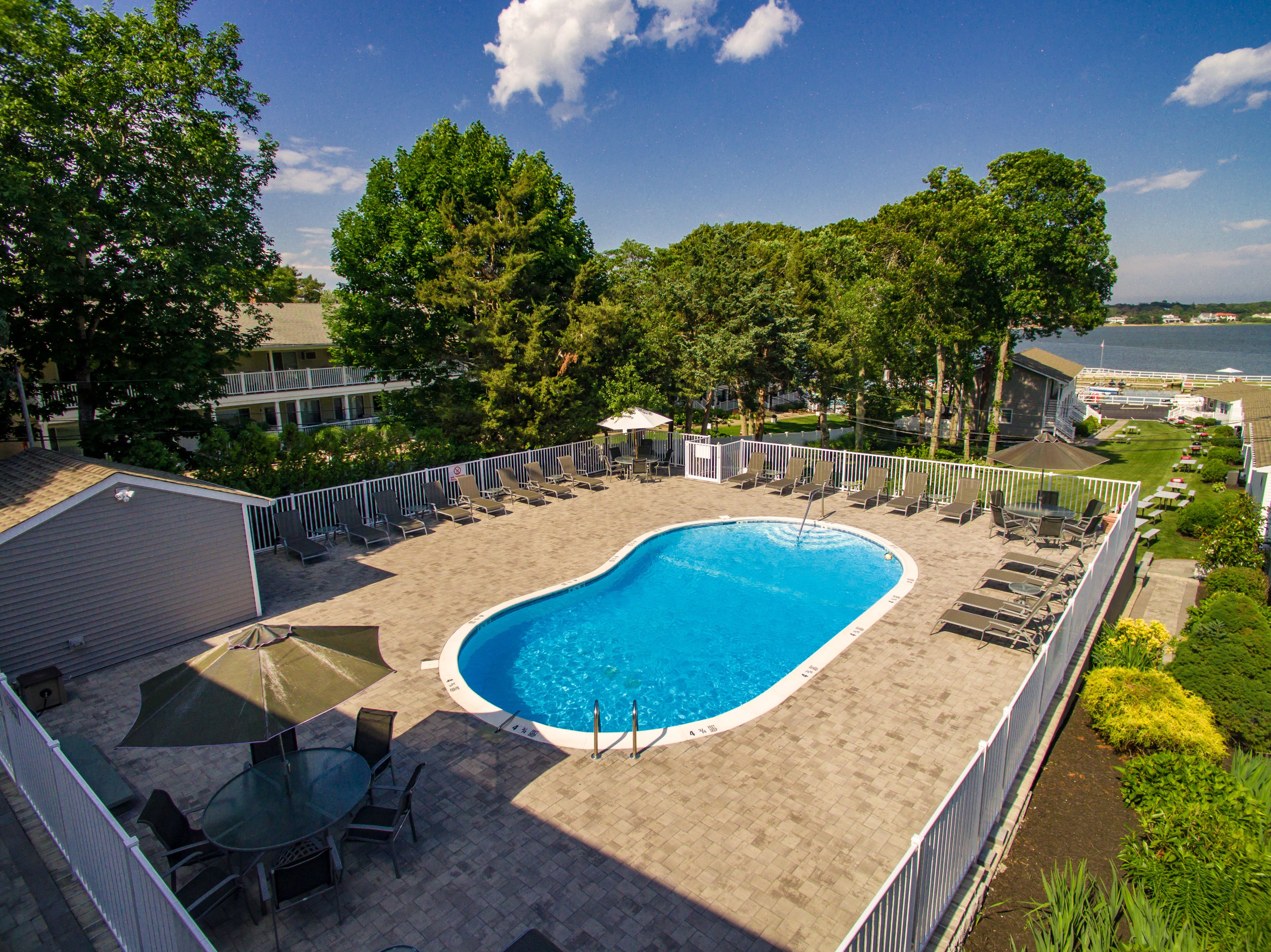 Seasonal outdoor pool