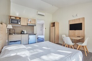 Studio | Ljudisolering, barnsängar, gratis wi-fi och sängkläder