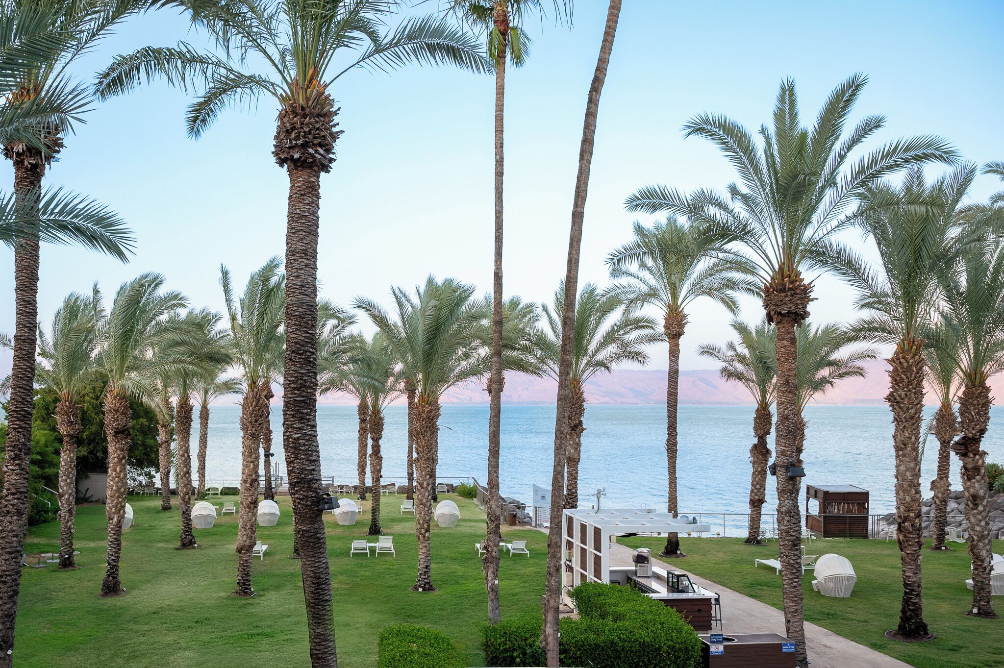 Outdoor pool, open 9:00 AM to 6:00 PM, sun loungers