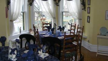 Free daily full breakfast