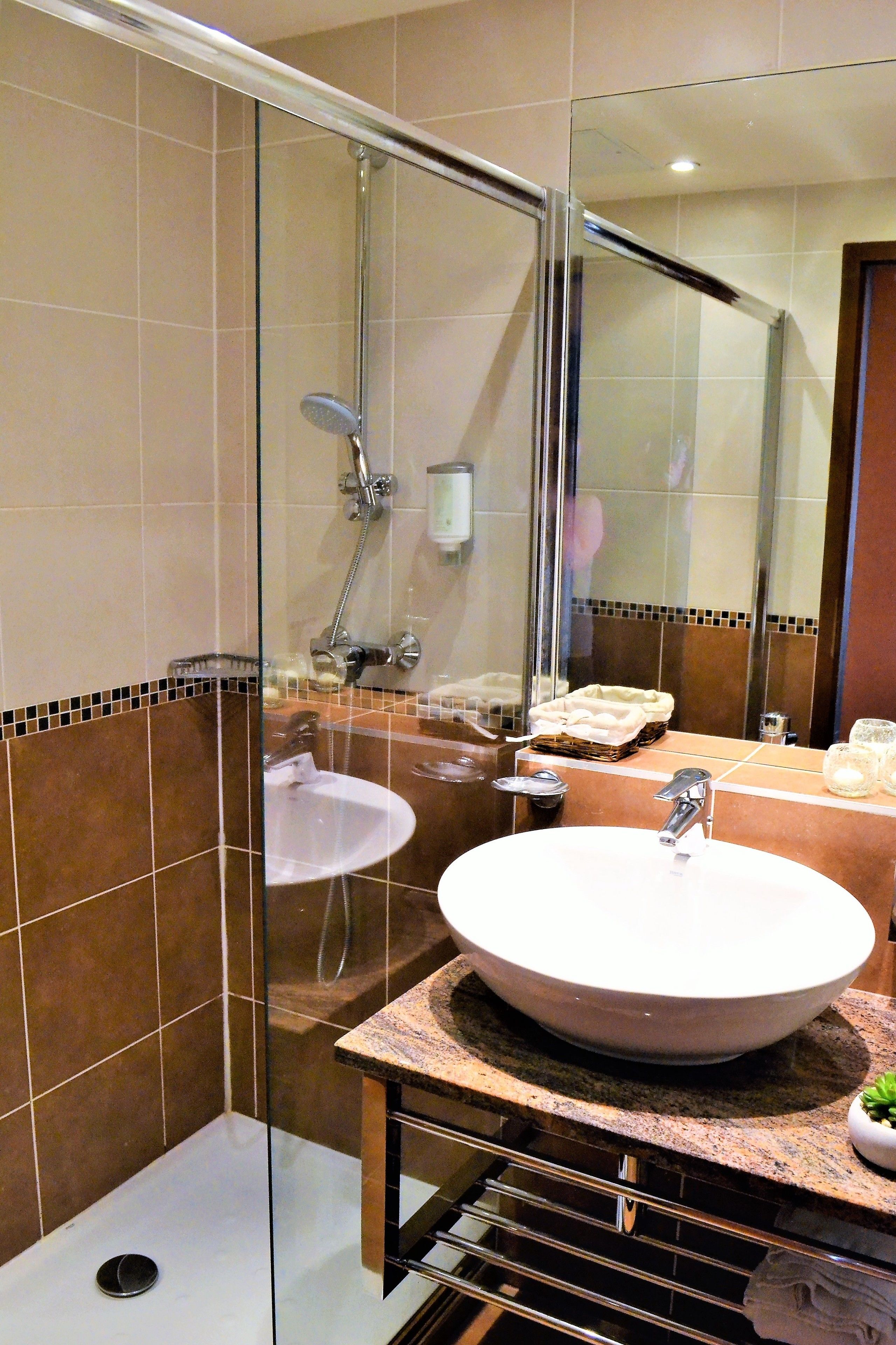 standard double room | bathroom shower