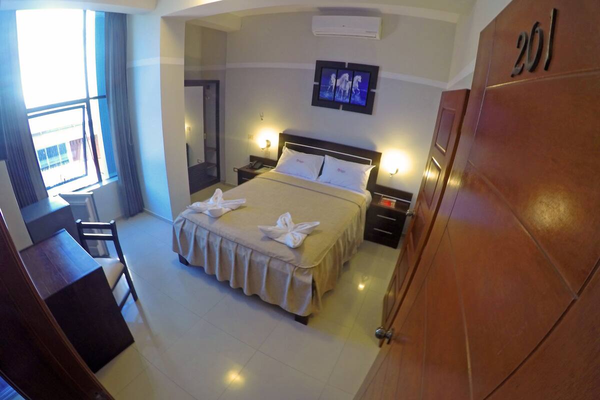 Double Room | In-room safe, desk, free WiFi