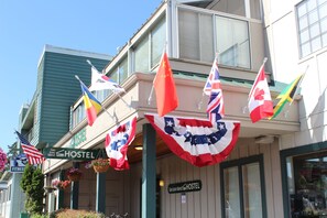 Fassade der Unterkunft