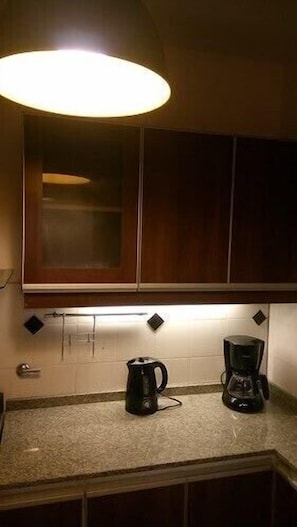 Premium Apartment, 2 Bedrooms, Garden Area | Private kitchen | Full-size fridge, microwave, oven, stovetop