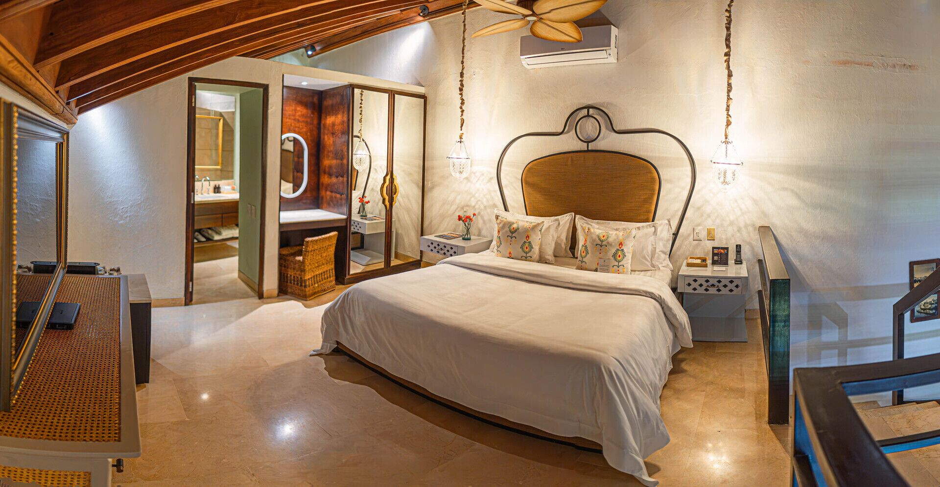 Premium bedding, down duvets, in-room safe, individually decorated