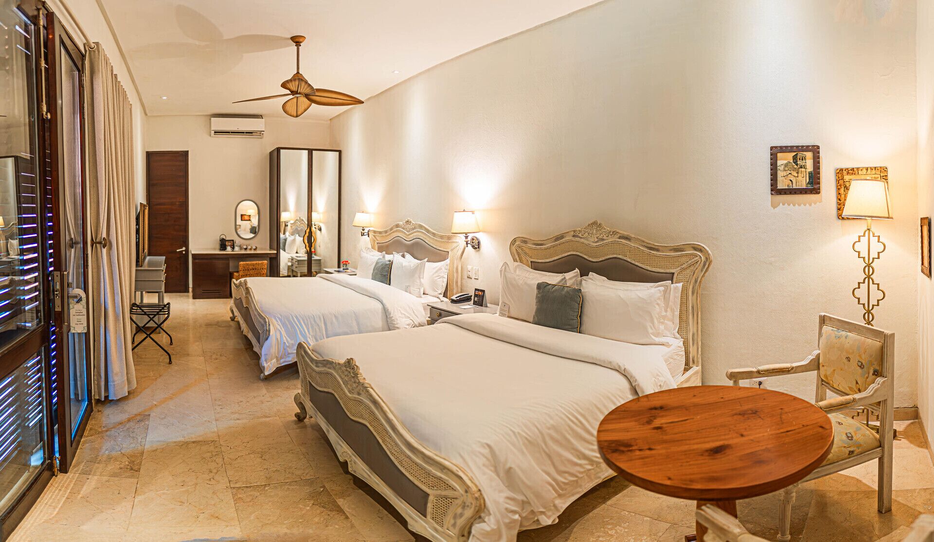 Premium bedding, down duvets, in-room safe, individually decorated