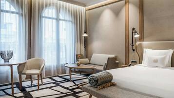 Minibar, in-room safe, desk, blackout drapes