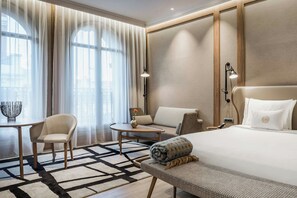 Minibar, in-room safe, desk, blackout drapes