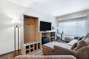 Suite familiar, 2 camas de matrimonio, no fumadores | Ropa de cama hipoalergénica, escritorio, cortinas opacas