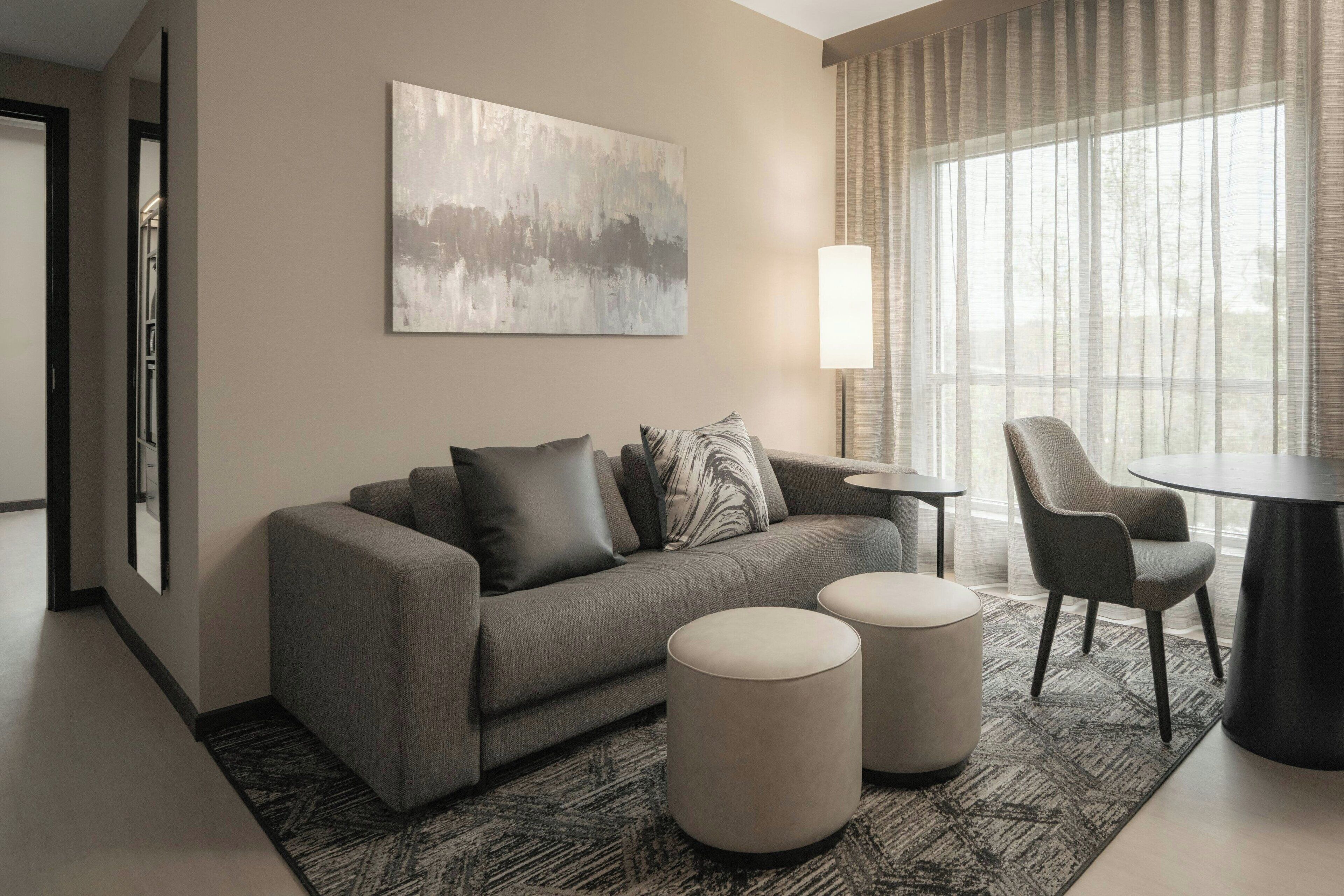 Suite, 1 Bedroom, Balcony | Premium bedding, in-room safe, desk, iron/ironing board