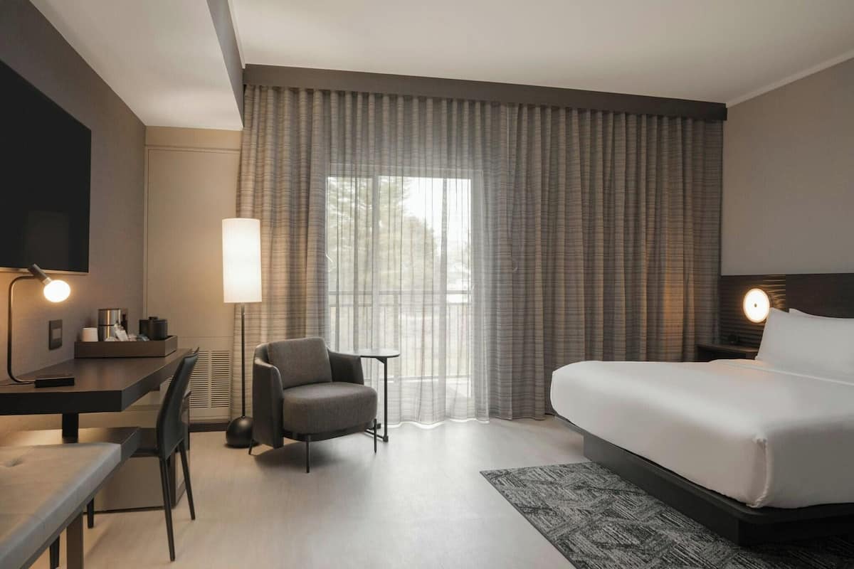 Premium bedding, down duvets, pillow-top beds, in-room safe