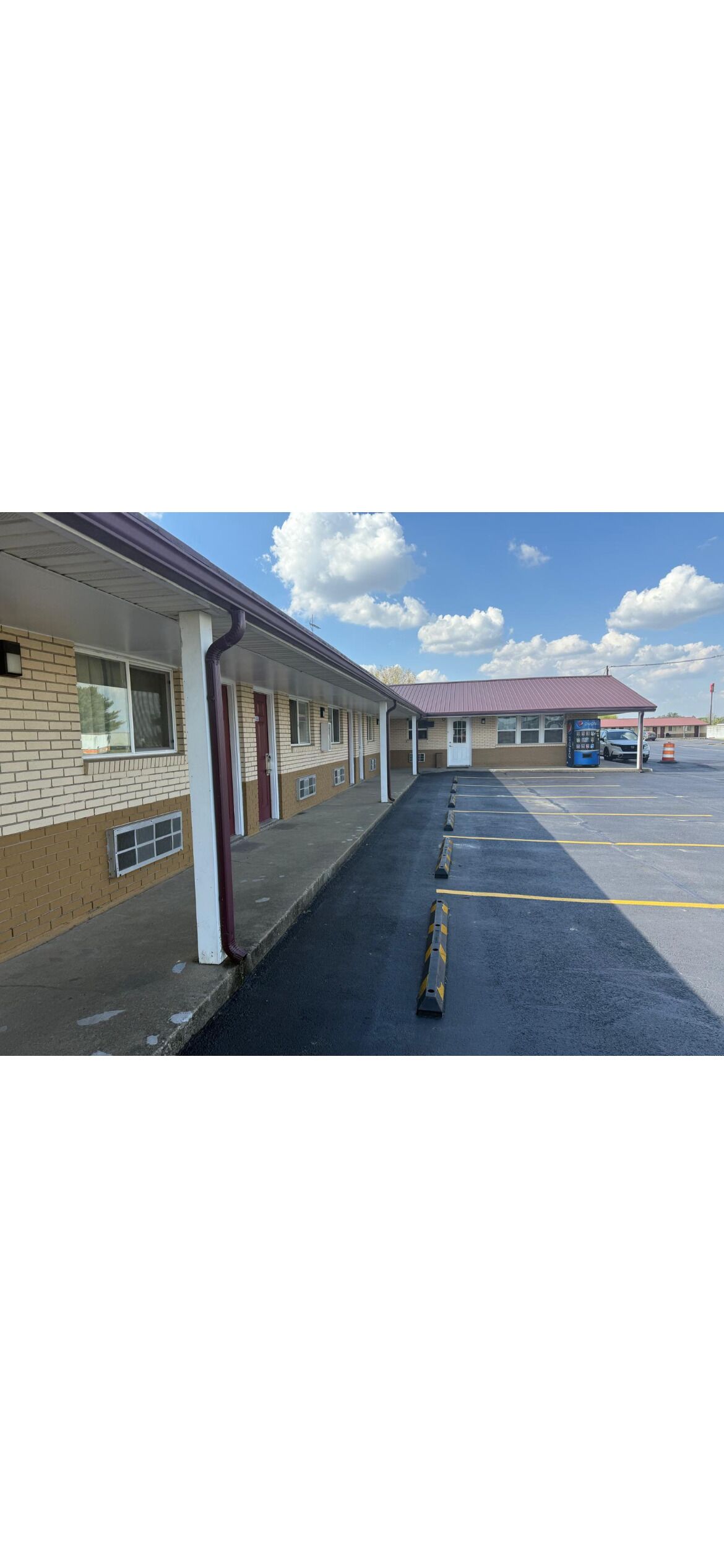 Fassade der Unterkunft