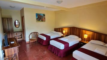 Family Room | Premium bedding, in-room safe, desk, free WiFi