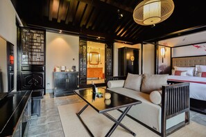 Minibar, in-room safe, desk, blackout drapes