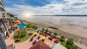 Vue depuis l’hébergement