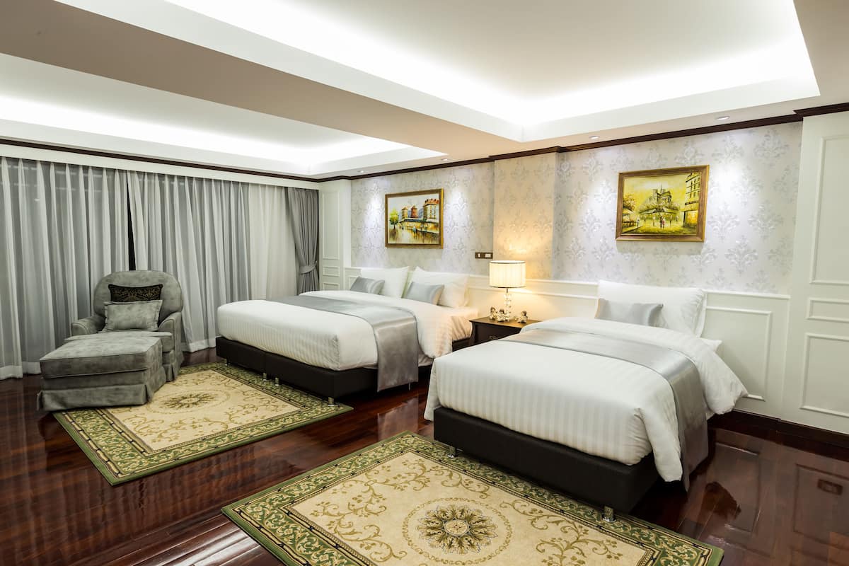 Suite Premier | 2 camere, minibar, una cassaforte in camera, tende oscuranti