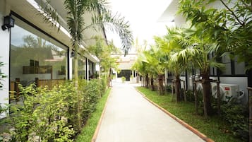 Uitzicht vanuit accommodatie