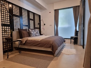 Luxury Villa | Peralatan tempat tidur premium, gebar bulu kapas, tilam berlapik