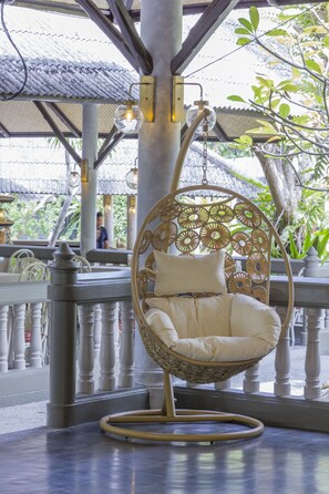 Sala de estar en el lobby