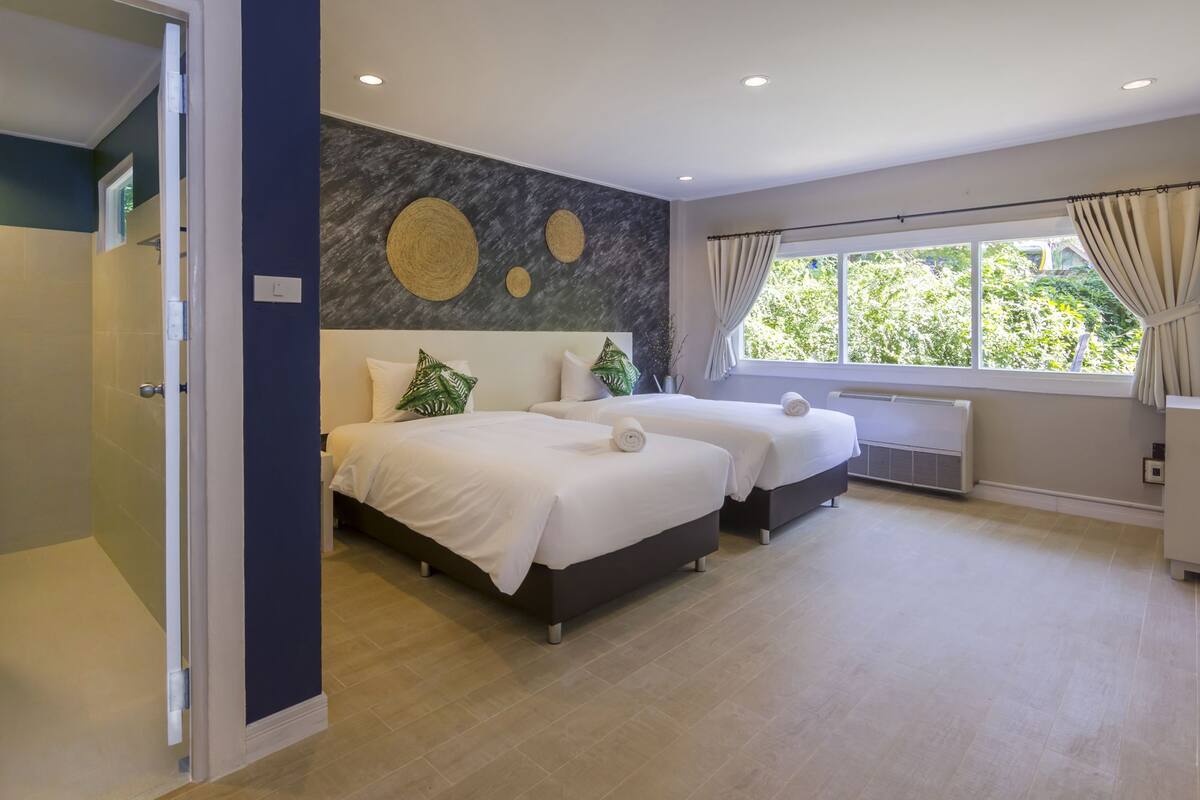 Bungalow (No Balcony) | Caja fuerte, cortinas opacas, sistema de insonorización y wifi gratis