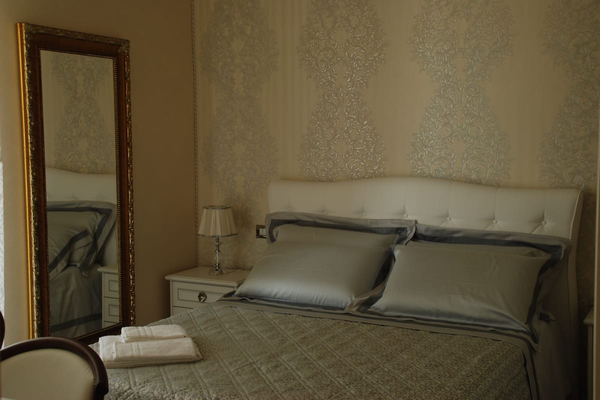Deluxe Double Room, Terrace (Berenice) | Egyptian cotton sheets, premium bedding, memory-foam beds, minibar