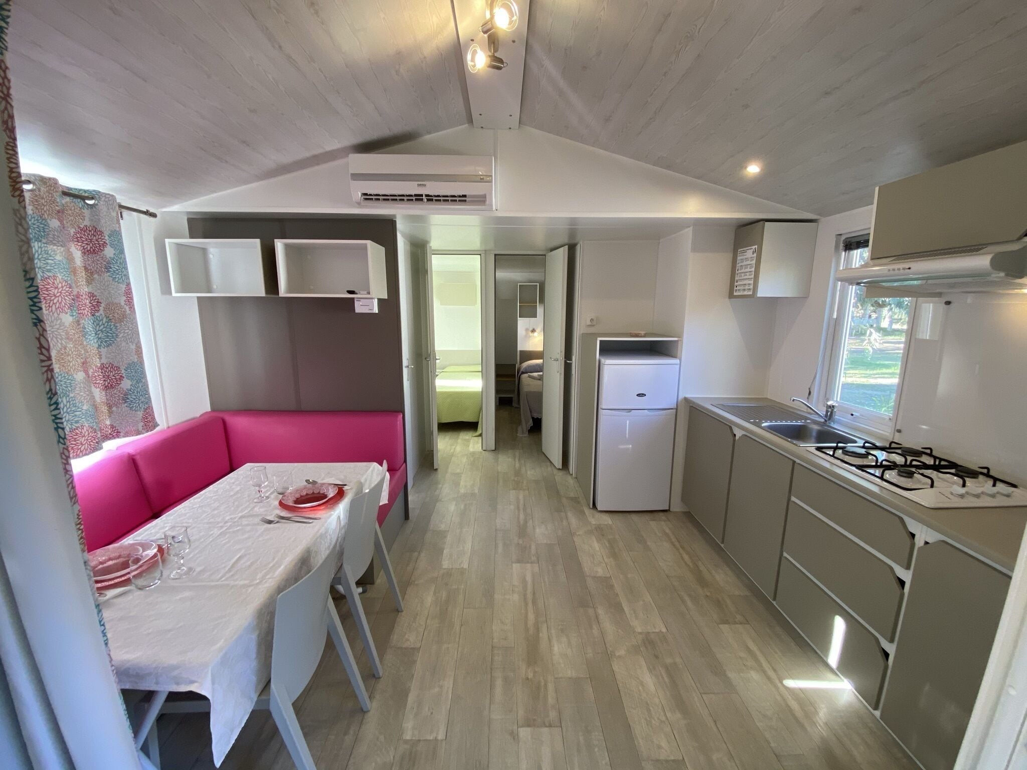 Comfort Mobile Home, 2 Bedrooms | Living area | Ping pong