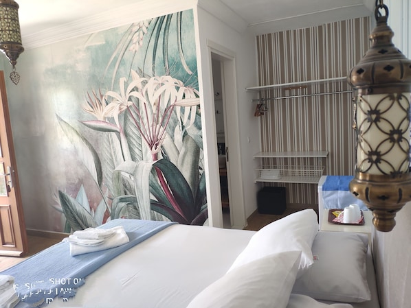 Habitación doble Deluxe, 1 cama Queen size, vista al jardín