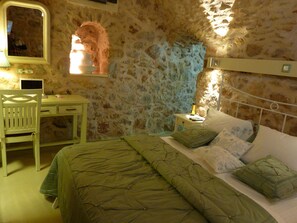 Traditional House, 2 Bedrooms | 2 bedrooms, premium bedding, in-room safe, desk - St. George Sykoussis Traditional Residence (Chios)