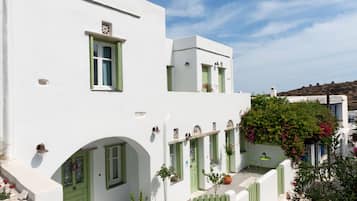 Fassade der Unterkunft