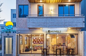 Front of property - evening/night - Lonuveli (Hulhumalé)