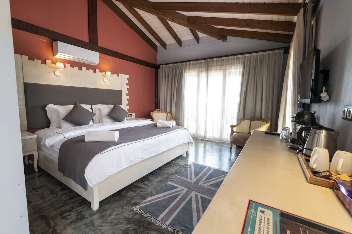 Bungalow Panorama | 1 kamar tidur, seprai katun Mesir, dan seprai premium