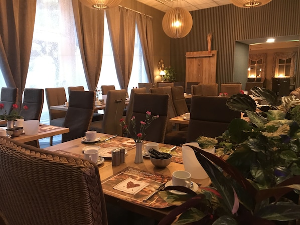 Daily buffet breakfast (EUR 12 per person)