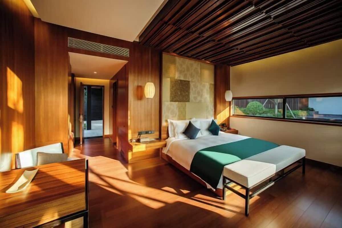 1 habitación y ropa de cama de alta calidad
