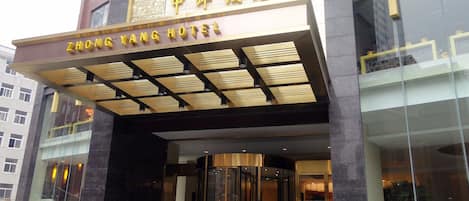 Fachada de la propiedad