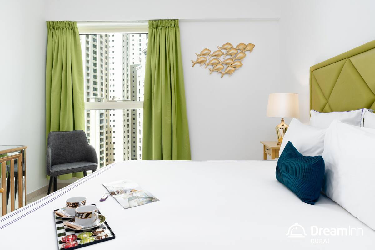 Appartamento Exclusive, 2 camere da letto, vista oceano parziale | 3 camere, una cassaforte in camera, insonorizzazione