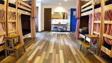 Shared Dormitory, Women only ( 2F ) | Blackout drapes, free WiFi, bed sheets
