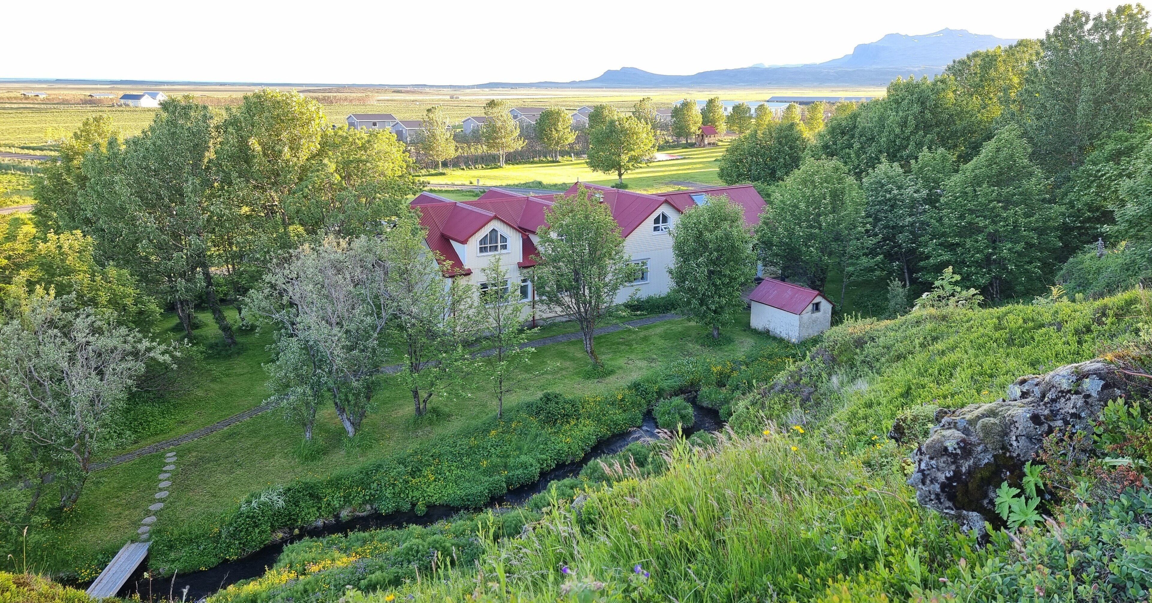 Façade de l’hébergement