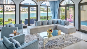 Living area - Dream Inn Dubai - Palm Villa Frond O (Dubai)