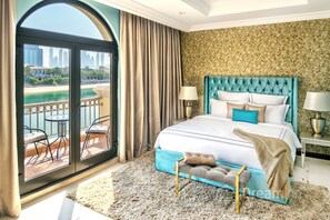 Luxury Villa, Multiple Bedrooms, Beach View | View from room