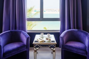 Royal Villa, 6 Bedrooms, Beach View, Beachside | View from property - Dream Inn Dubai - Palm Villa Frond O (Dubai)