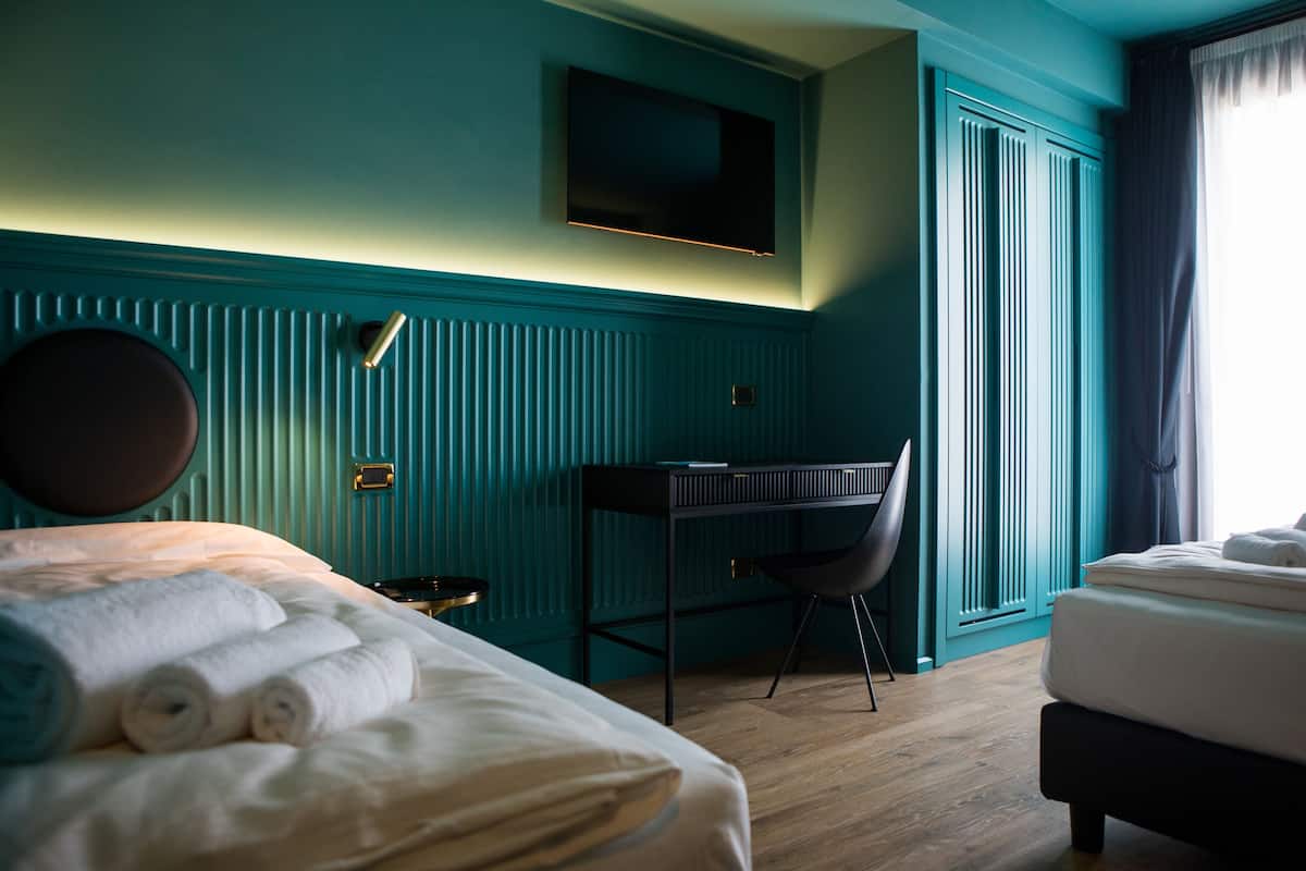 Chambre Triple, balcon