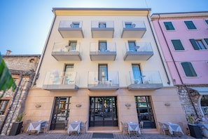 Fassade der Unterkunft