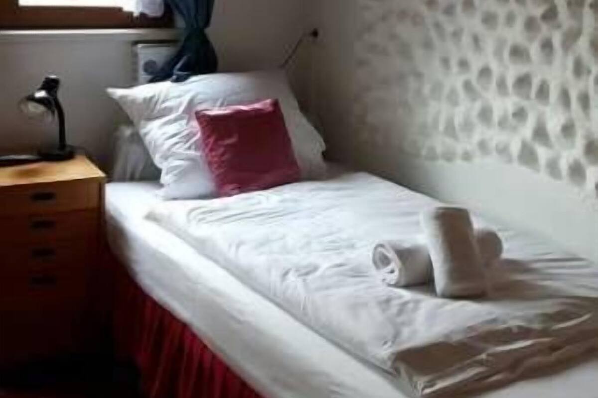 Single Room, River View | Desk, soundproofing, WiFi (free), bed sheets