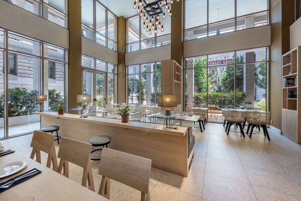 Daily buffet breakfast (EUR 12 per person)