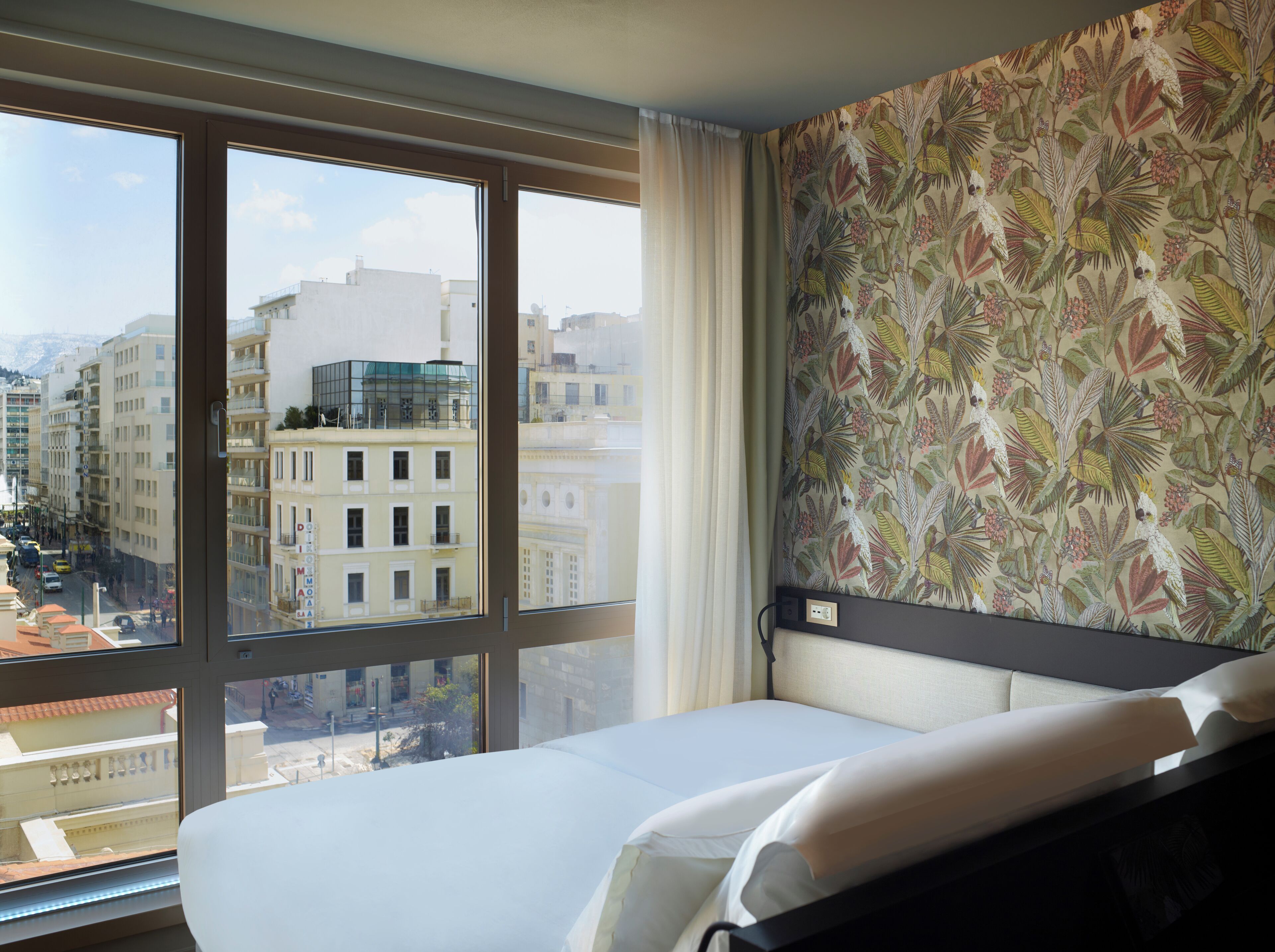 double or twin room, city view | view from room